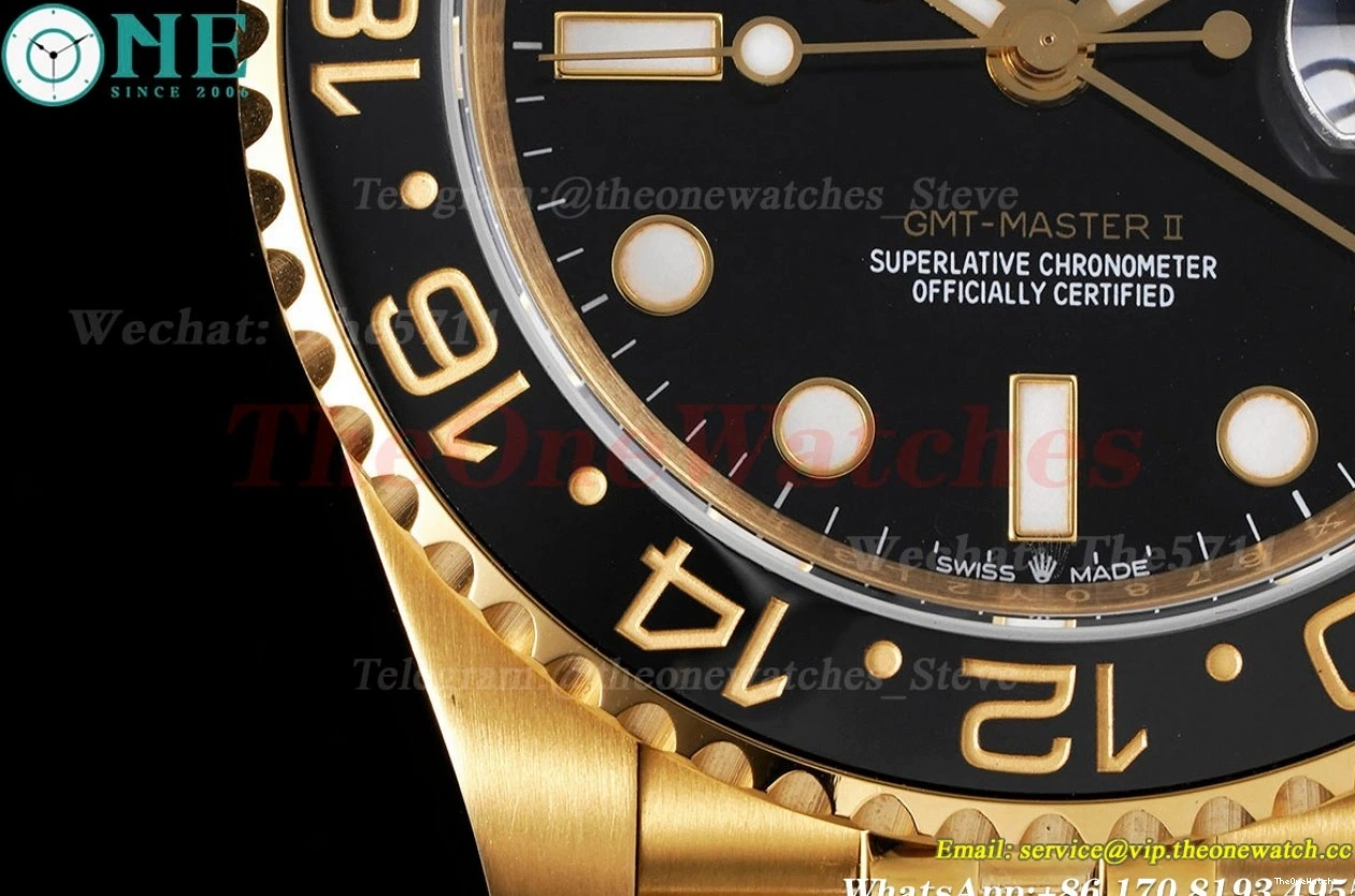 VR3285 126718 Master Jub GRNR APF Black YG YG Dial GMT II 0220